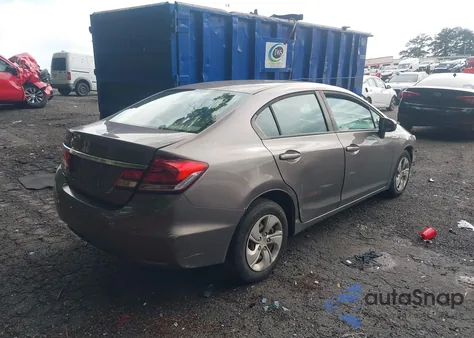 2015 Honda Civic Lx z USA, uszkodzony, nr VIN 19XFB2F59FE019746